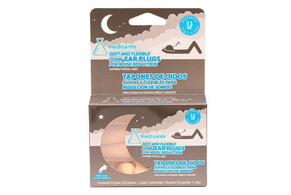 Ear Plugs for Noise Reduction 10 pairs